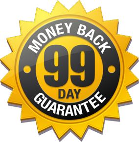 99 day money back guarantee!